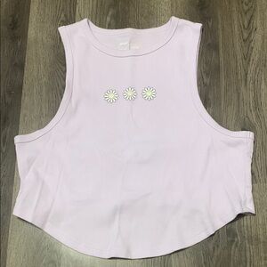 Aerie graphic crop tank